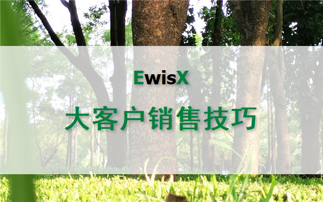 大客户销售技巧与项目运作实务 2025年 深圳9月19-20日