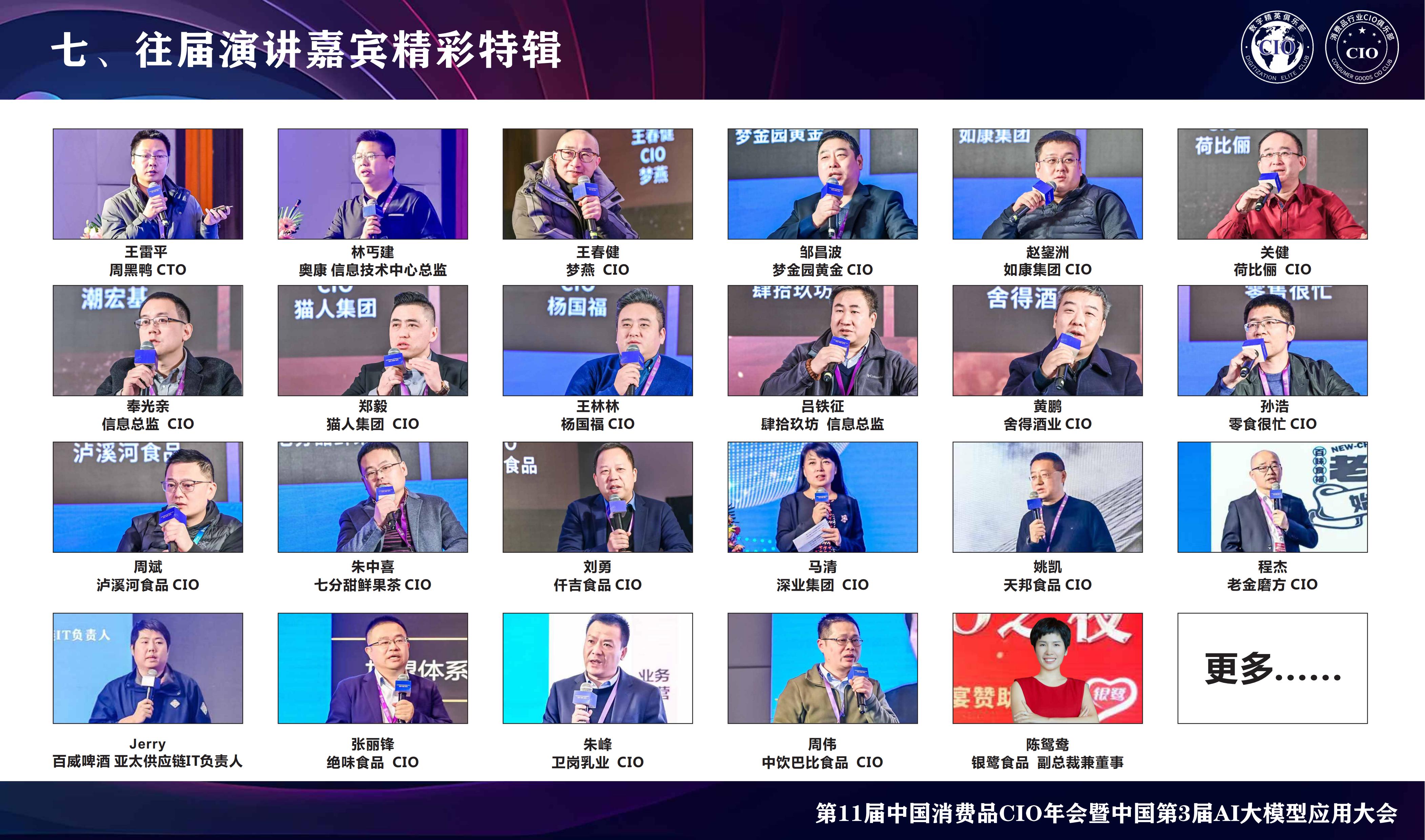 第11届中国消费品CIO大会暨中国第3届AI大模型应用大会