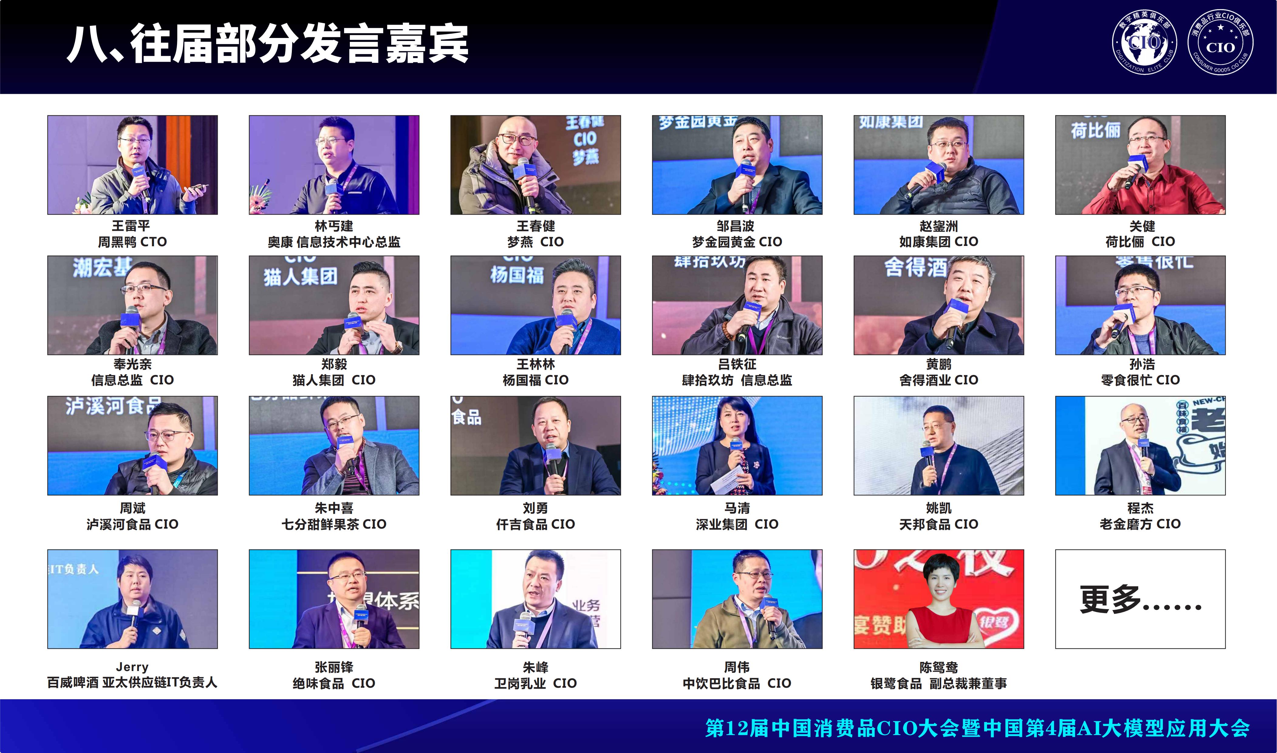 第12届中国消费品CIO大会暨中国第4届AI大模型应用大会