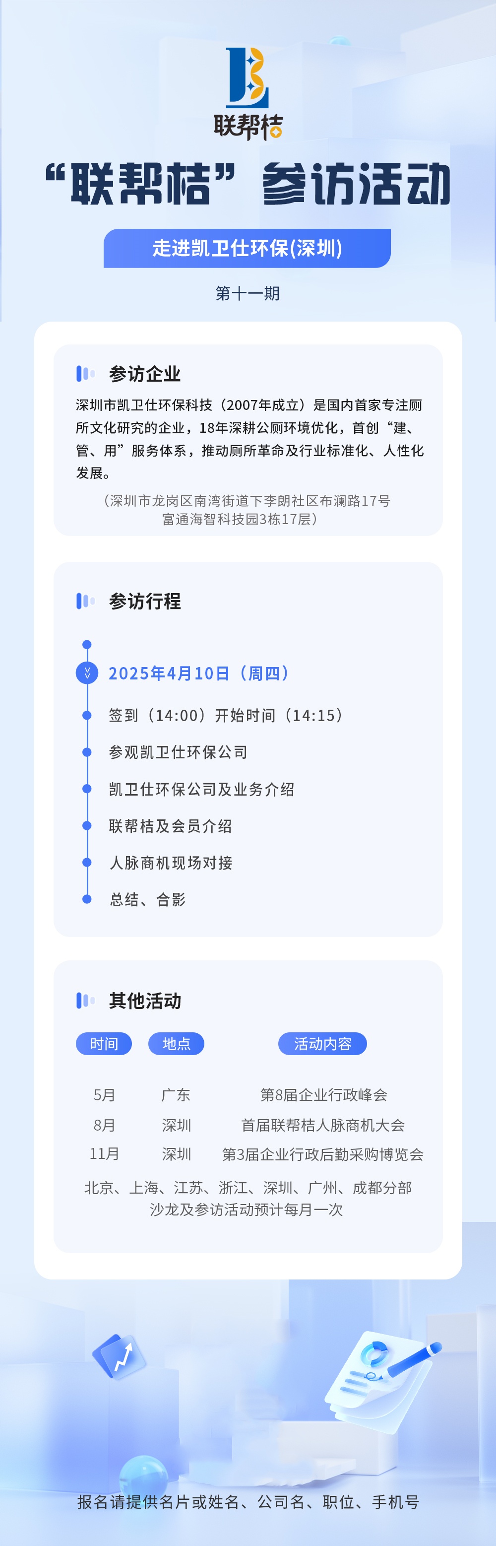 第11期“联帮桔”活动：参访深圳“凯卫仕环保”公司