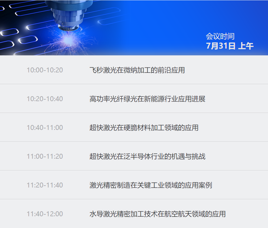 2025中國激光產(chǎn)業(yè)高質(zhì)量發(fā)展峰會
