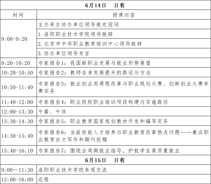 2025年职业院校创新创业与职业素质教育研修班