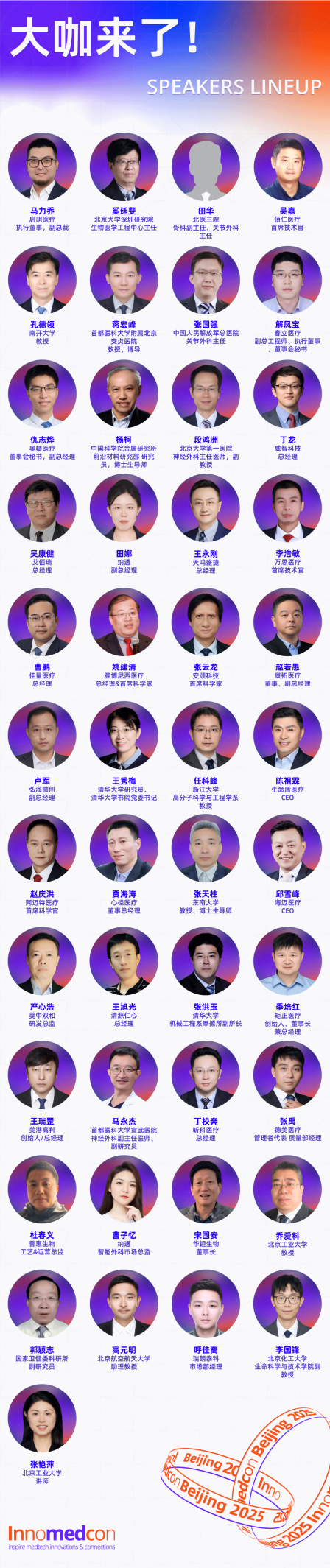  Innomedcon Beijing 2025 北京創(chuàng)新論壇