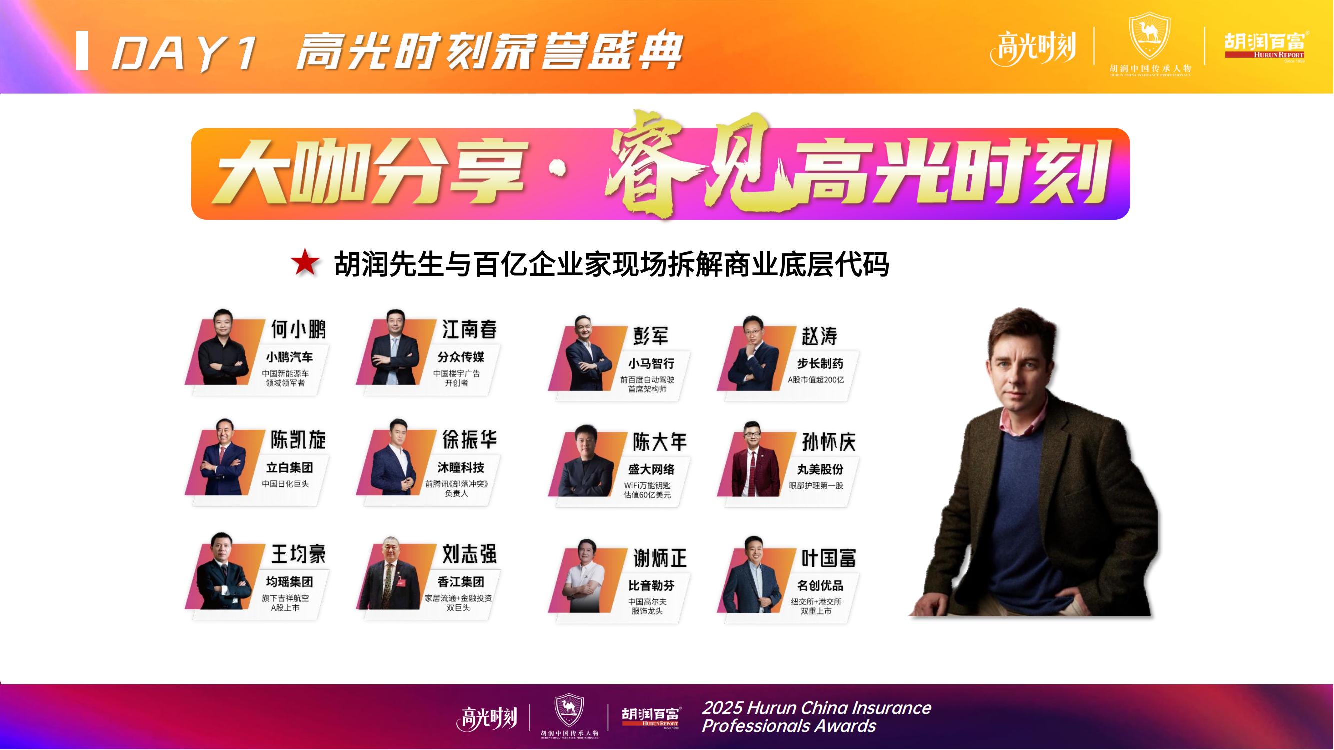 2025胡润中国保险传承人物榜评选颁奖盛典 暨 第二届家族办公室峰会