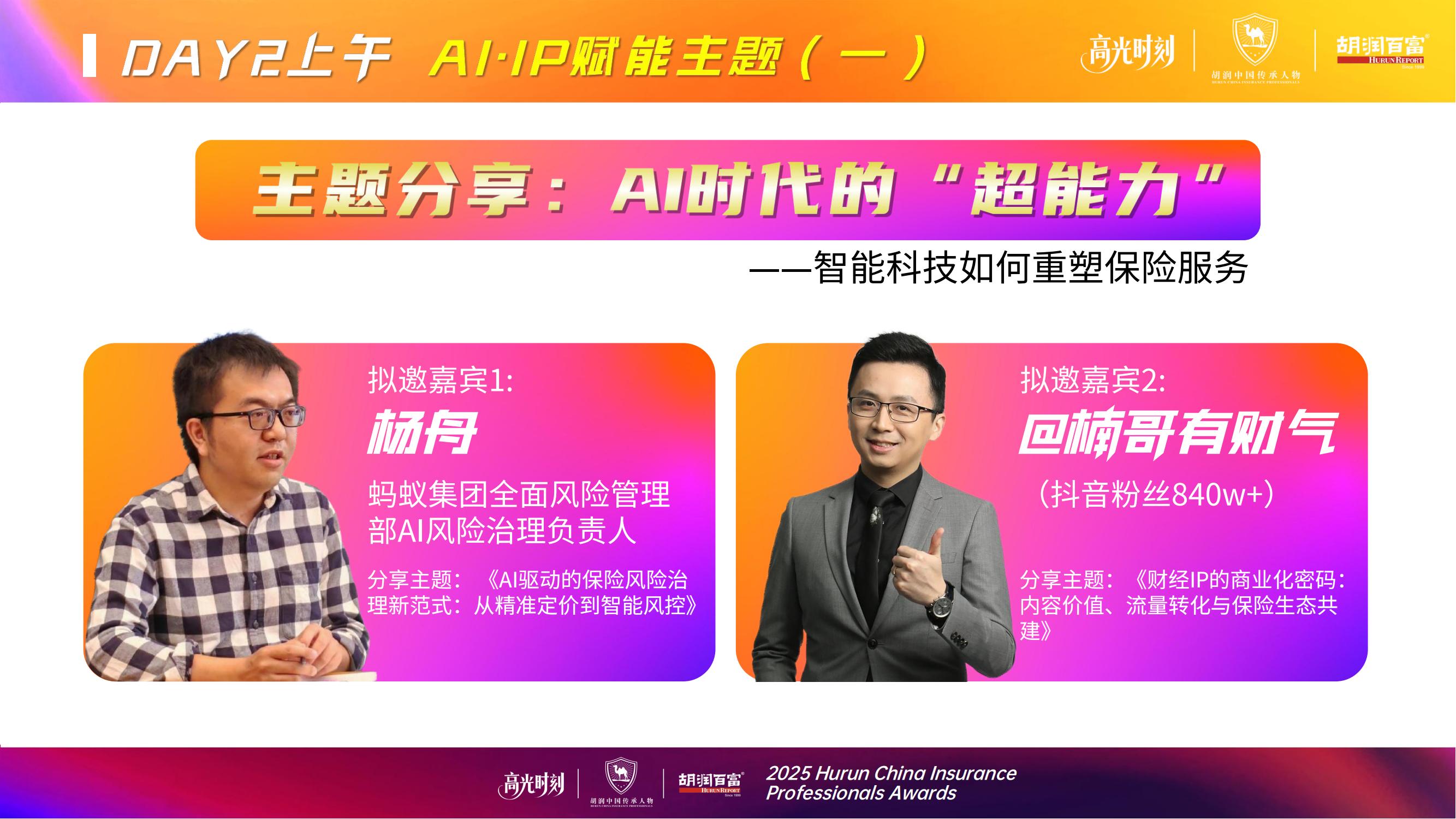 2025胡润中国保险传承人物榜评选颁奖盛典 暨 第二届家族办公室峰会