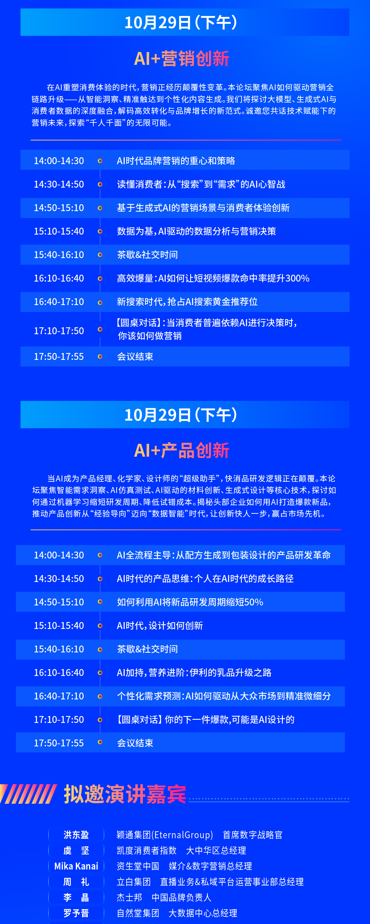 2025 AI+快消品创新峰会