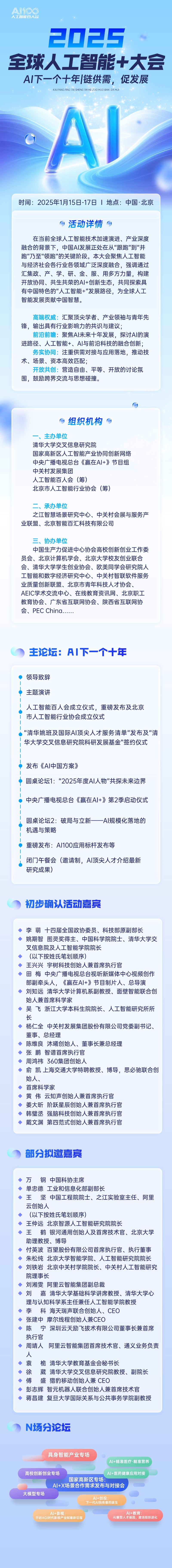 全球人工智能+大会