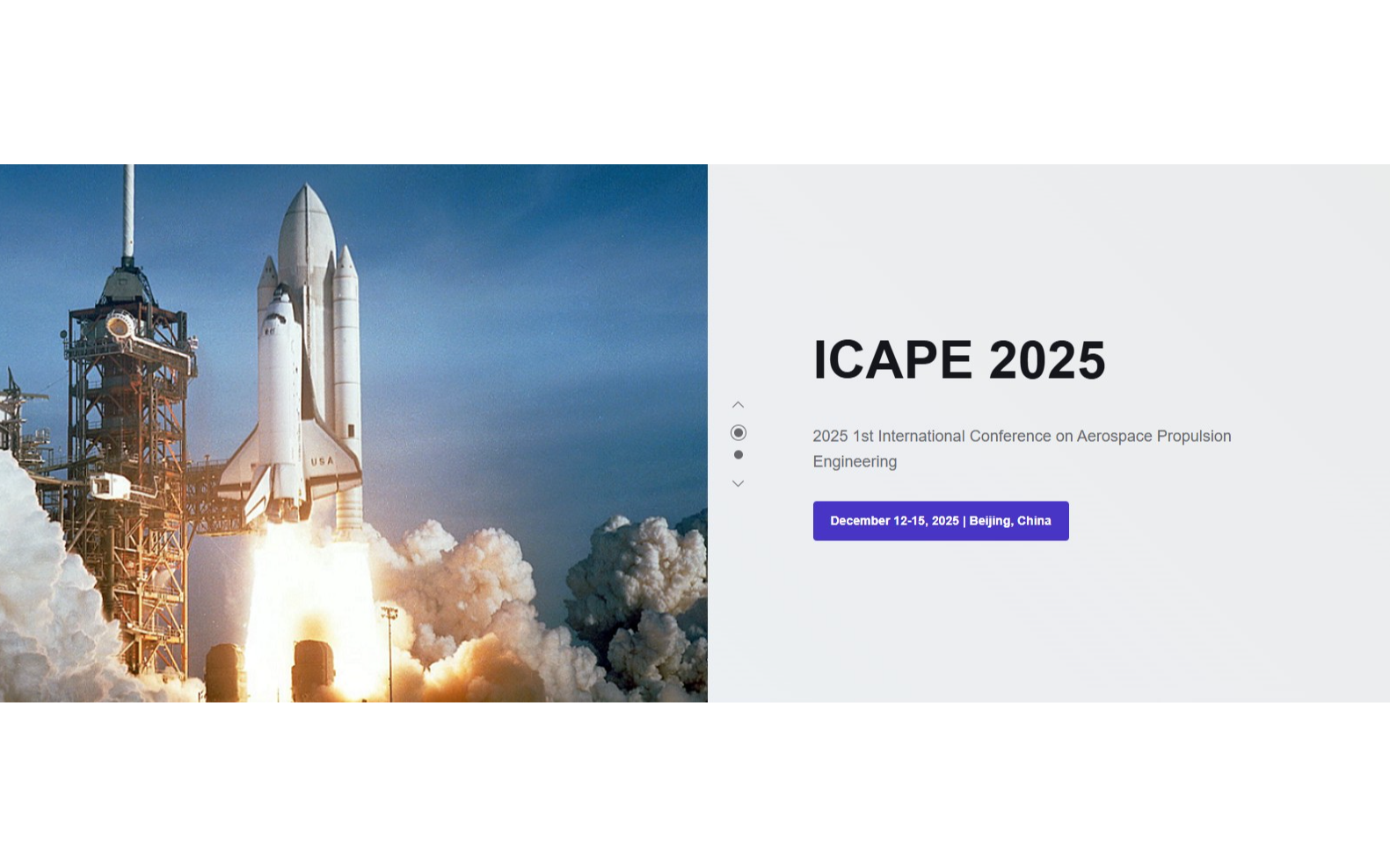 【EI&Scopus双检索】2025年第一届航空航天推进工程国际会议（ICAPE 2025）