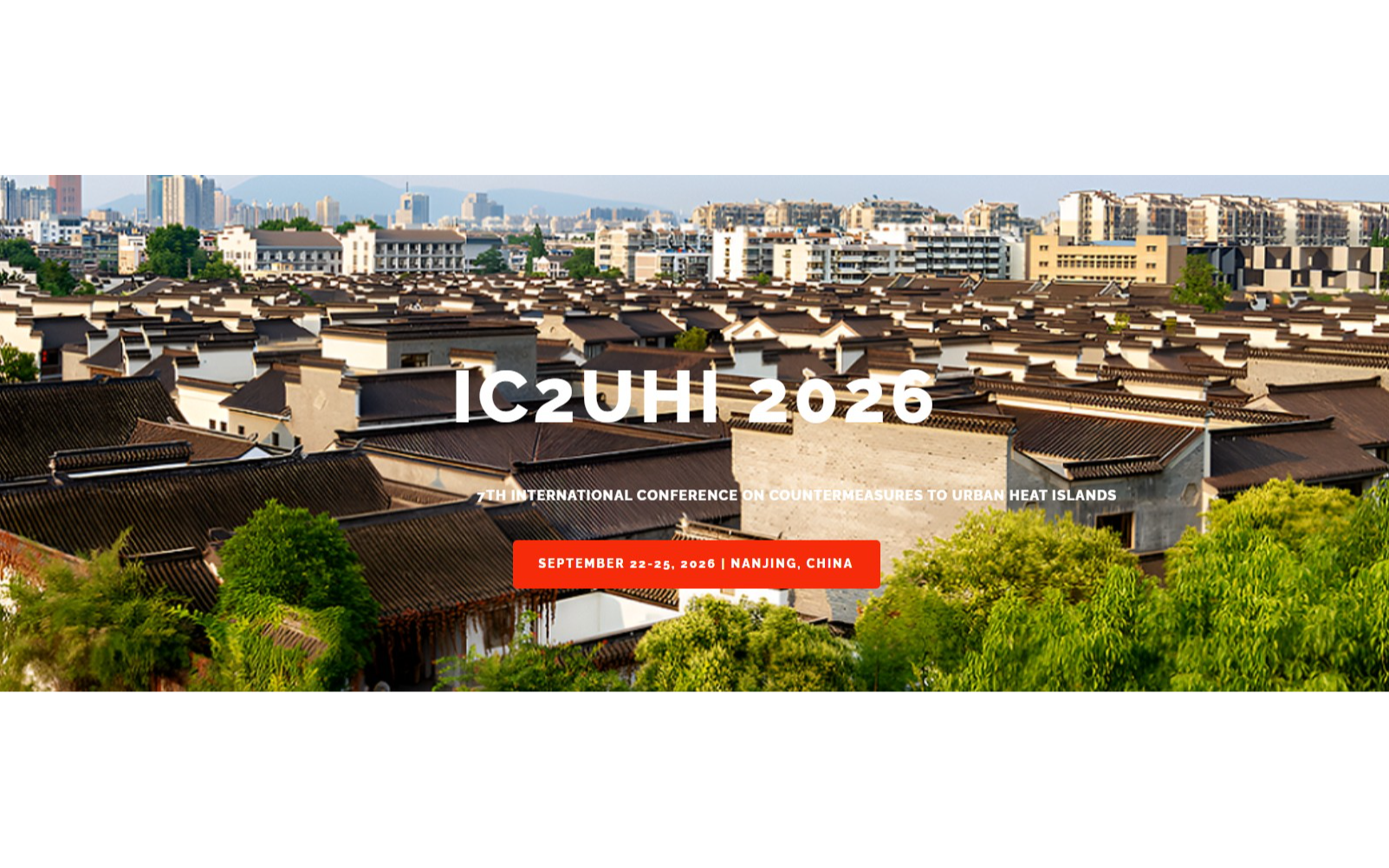 第七届城市热岛效应对策国际会议（IC2UHI 2026）