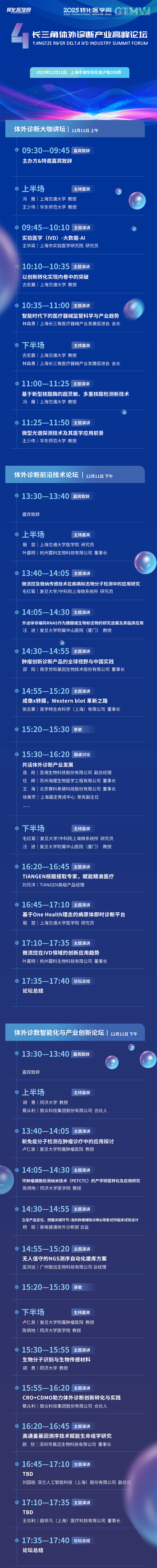 第四届长三角体外诊断产业高峰论坛