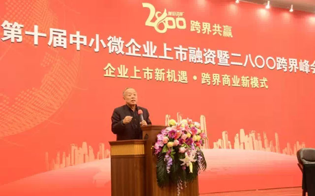 (第十届)中小微企业上市融资暨二八零零跨界2015峰会现场图片