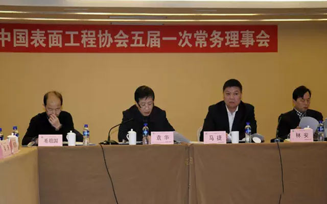 中国表面工程协会五届一次常务理事会议现场图片