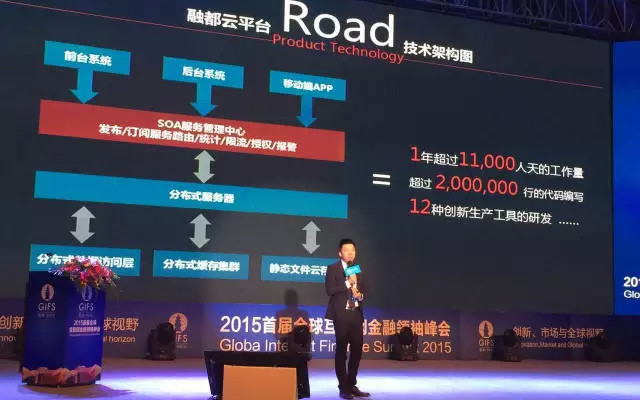 2015首届全球互联网金融领袖峰会现场图片