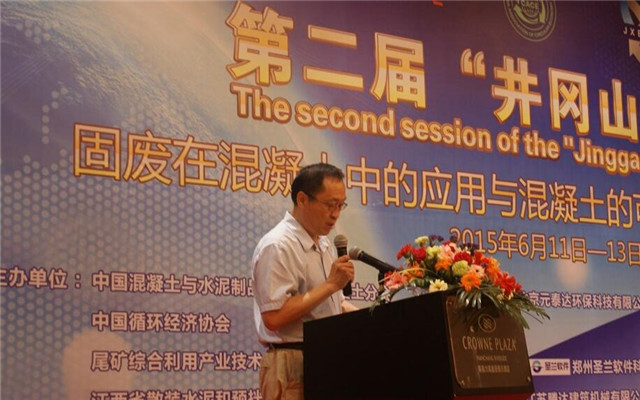 第二届井冈山论坛--固废在混凝土中的应用与混凝土的可持续发展高峰论坛现场图片