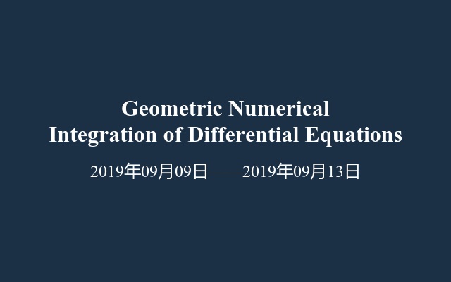 Geometric Numerical Integration of Differential Equations