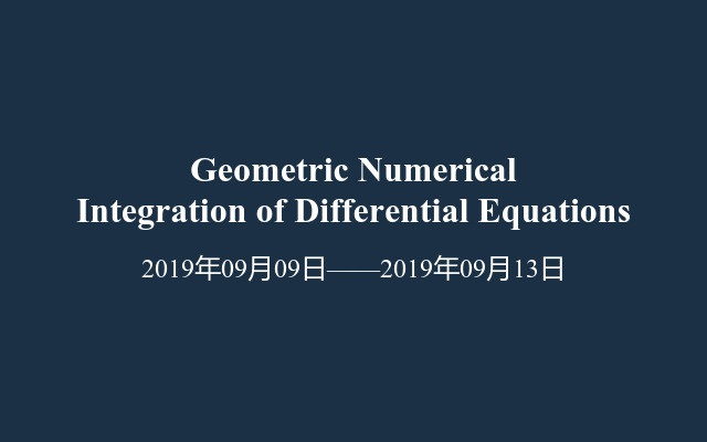 Geometric Numerical Integration of Differential Equations